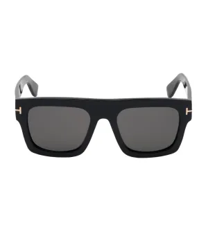 Tom Ford Men's Smoke Square Sunglasses