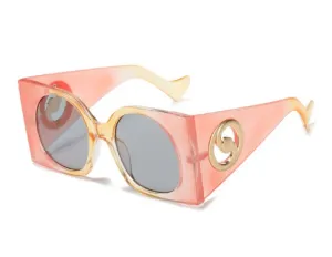'Travel Agent" Oversize Square Women Sunglasses