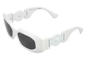 Versace Maxi Medusa Biggie Sunglasses White/Dark Grey