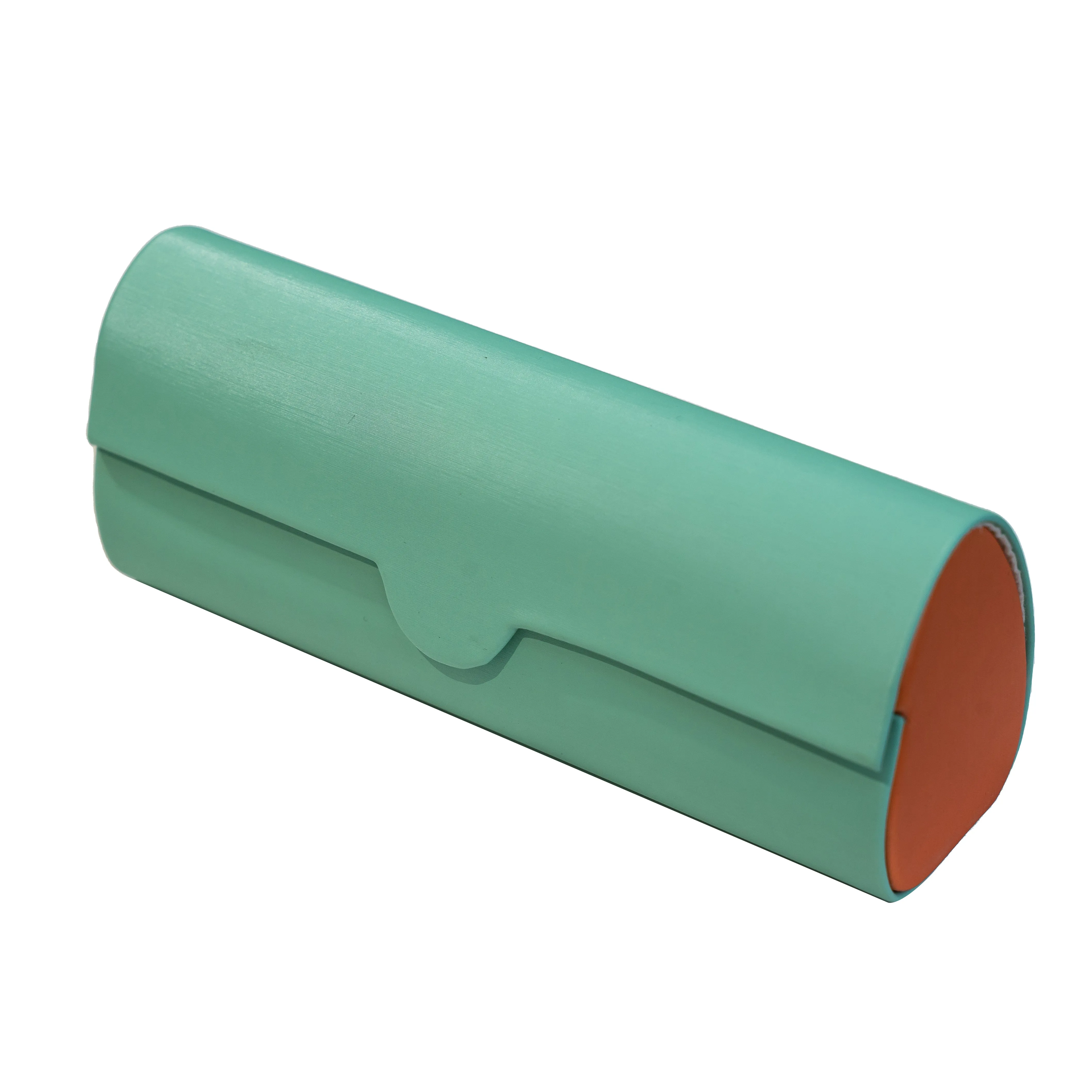 Vintage-Inspired Magnetic Retro Cylindrical Design Glasses Case