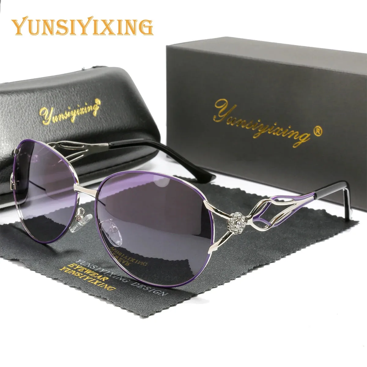 YSYX Polarized Sunglasses Women Butterfly Luxury UV400 Eyewear